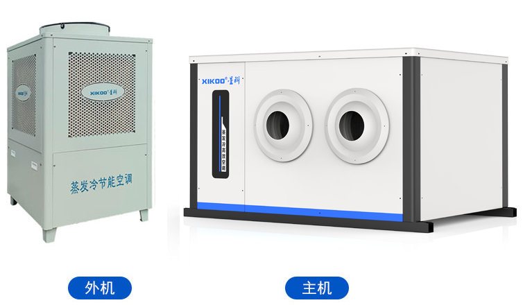 蒸發(fā)冷省電空調(diào)-臥式射流機組