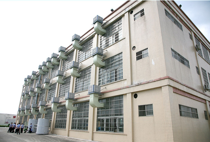 廣東某女子戒毒所生產(chǎn)車間選擇星科環(huán)保空調冷風機