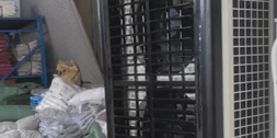 制衣廠整體降溫，安裝星科蒸發(fā)冷省電空調-立式水冷空調機