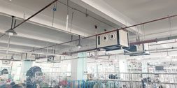 蒸發(fā)冷省電空調(diào)-工業(yè)射流空調(diào)機組車間降溫省電方案