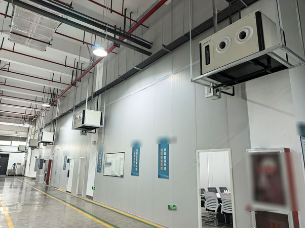 廠房降溫機(jī)械用，蒸發(fā)冷省電空調(diào)-臥式射流空調(diào)機(jī)組，降本控溫