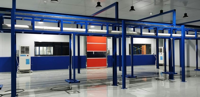 噴塑車間制冷專用空調(diào)可應(yīng)用蒸發(fā)冷省電空調(diào)-立式軸流空調(diào)機(jī)組